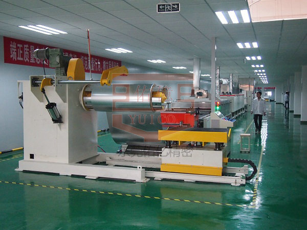 1.6米材料架整平機貼膜機收料機生產(chǎn)線
